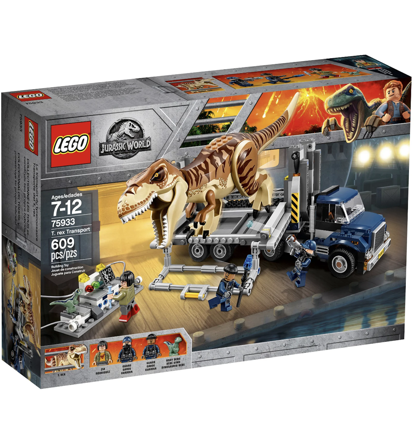 Lego t rex hot sale jurassic world 2
