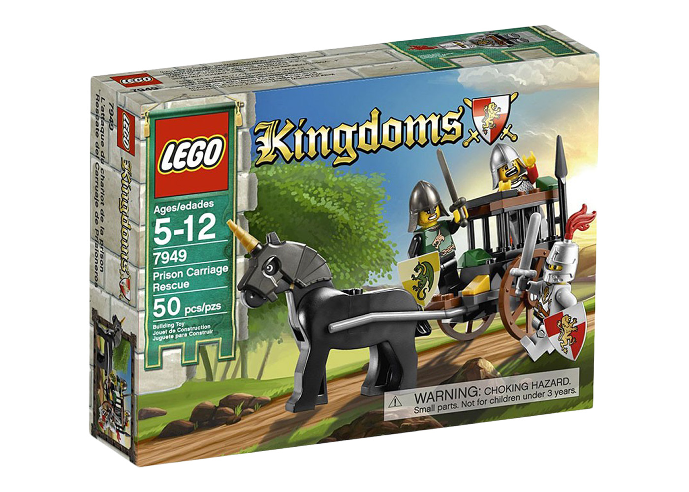 LEGO Kingdoms Prison Carriage Rescue Set 7949