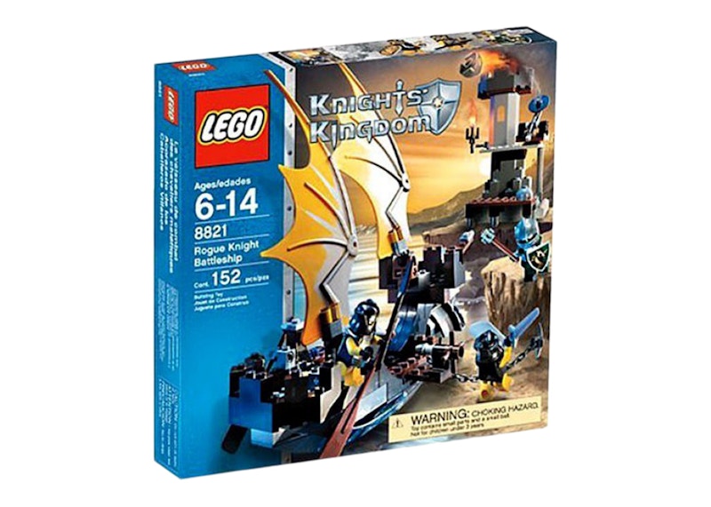 LEGO Knights Kingdom Rogue Knight Battleship Set 8821