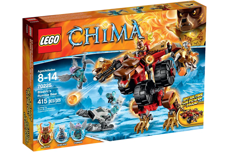 LEGO Legends of Chima Bladvic's Rumble Bear Set 70225