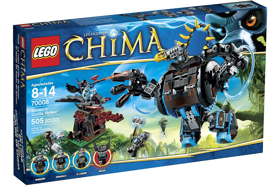LEGO Legends of Chima Gorzan's Gorilla Striker Set 70008