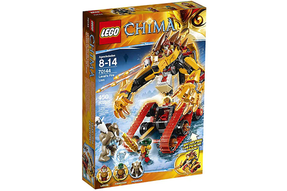LEGO Legends of Chima Laval's Fire Lion Set 70144