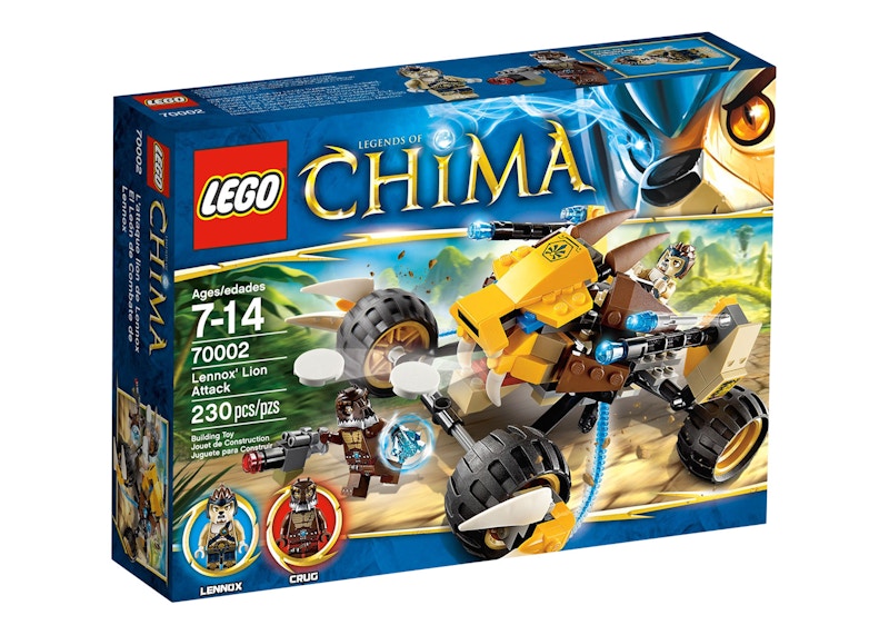 LEGO Legends of Chima Lennox Lion Attack Set 70002 US