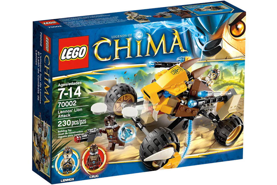 LEGO Legends of Chima Lennox' Lion Attack Set 70002