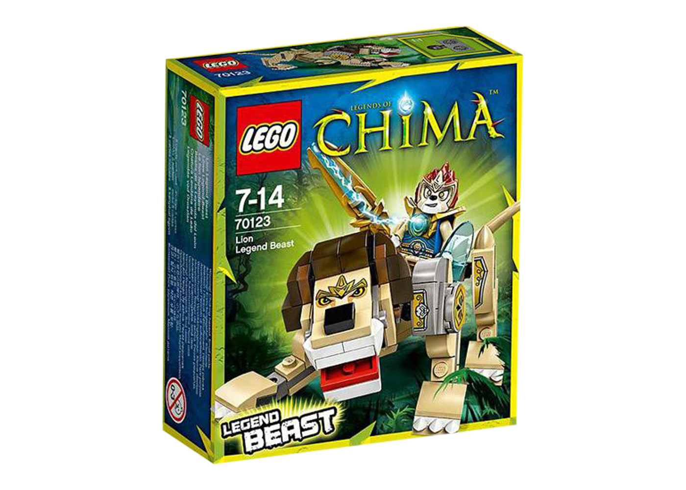 LEGO Legends of Chima Lion Legend Beast Set 70123 - JP