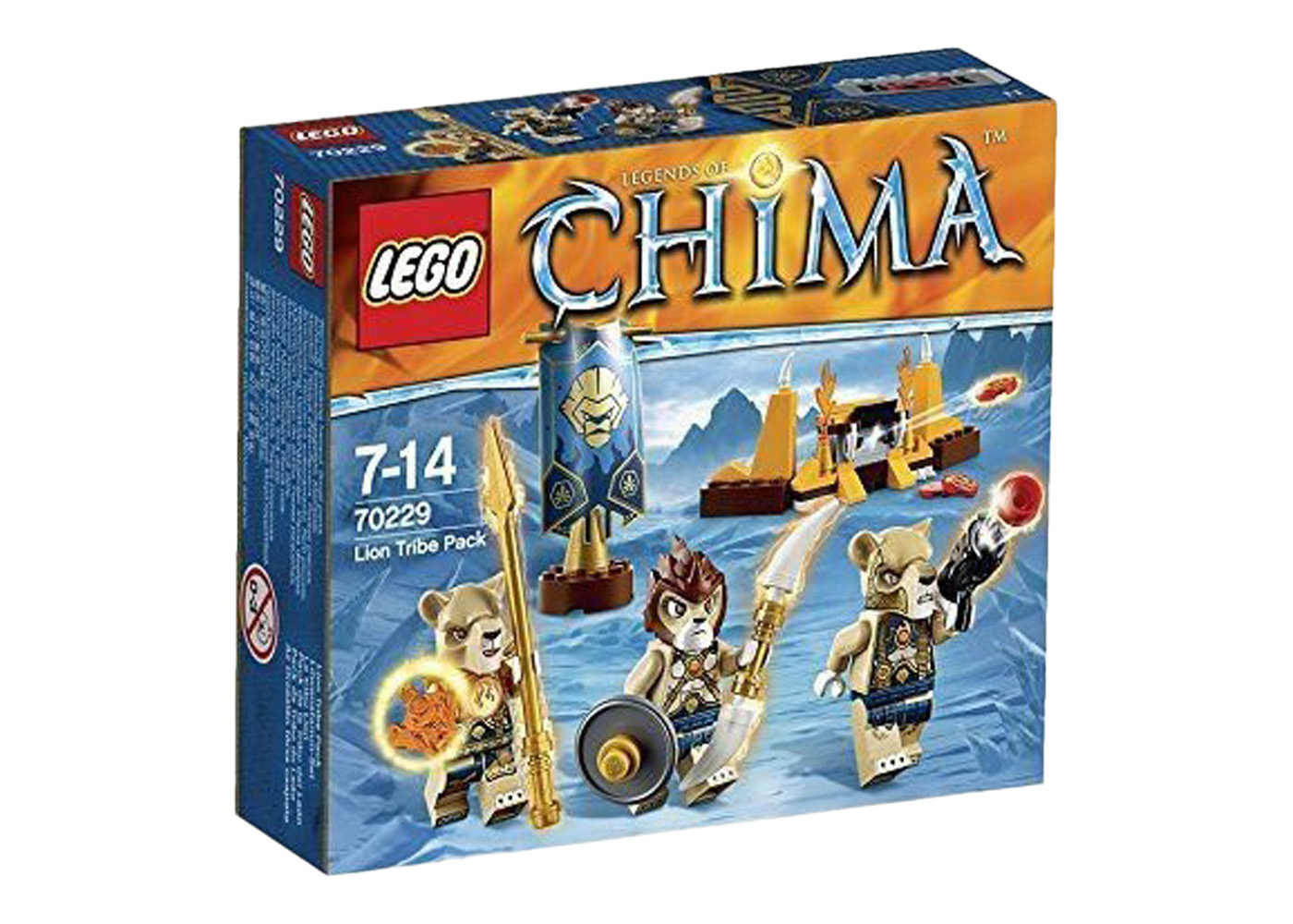 Löwenkriegerin  Figur Minifig Löwe Lioness Warrior 70229 LEGO Legends of Chima 