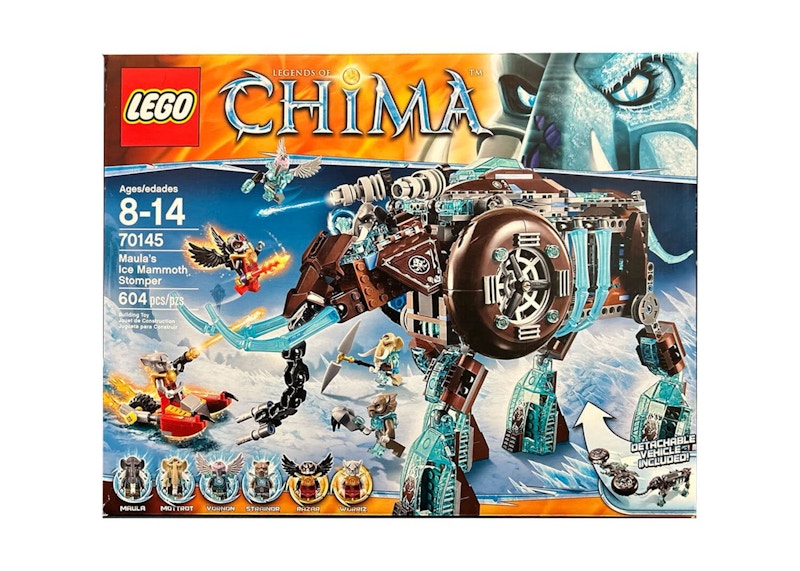 LEGO Legends of Chima Maula's Ice Mammoth Stomper Set 70145 - JP