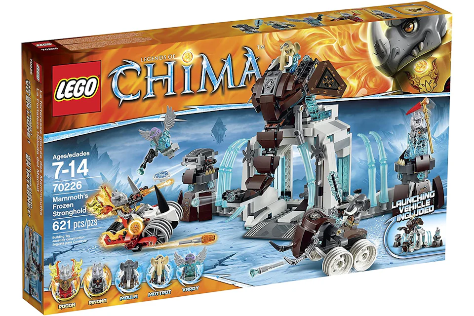 LEGO Legends of Chima Mommoth's Frozen Stronghold Set 70226
