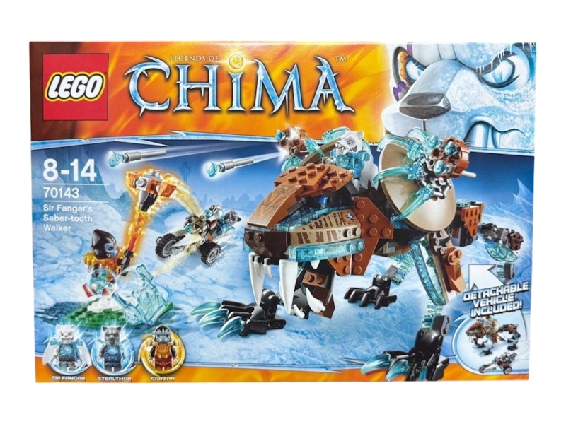 Set LEGO Legends of Chima 70143 de Sir Fangar con dientes de sable