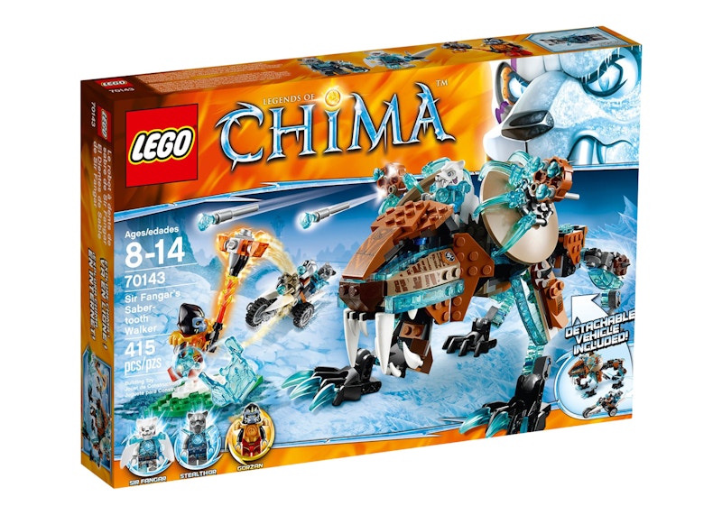 LEGO Legends of Chima Sir Fangar's Ice Fortress Set 70147 – DE