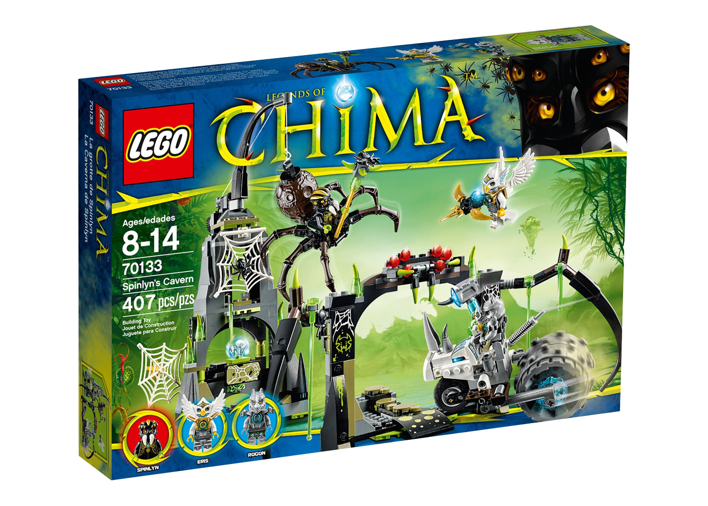 LEGO Legends of Chima Lavertus' Outland Base Set 70134 - US