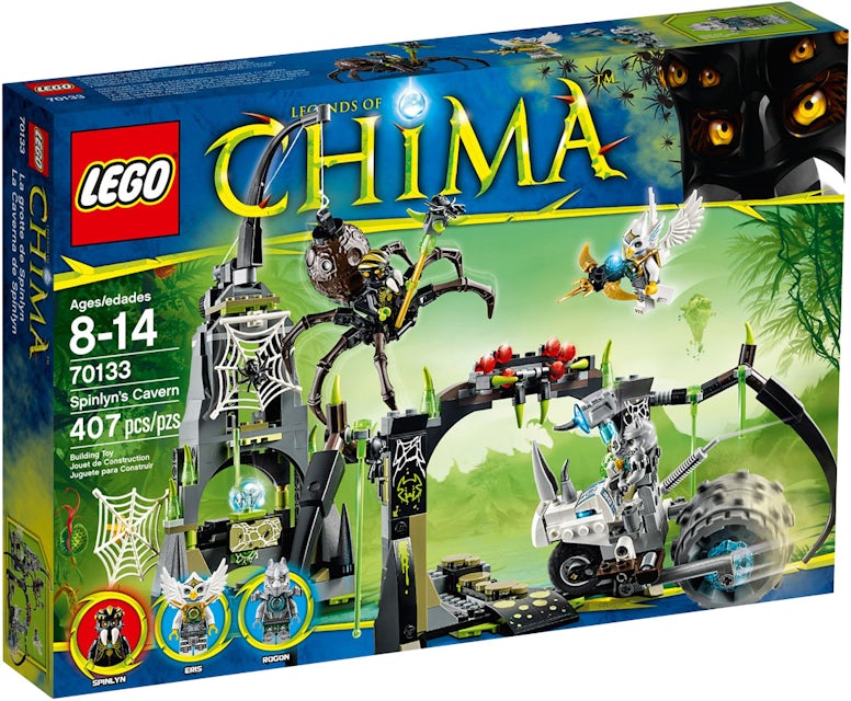 LEGO Legends of Chima Spinlyn's Cavern Set 70133 - US