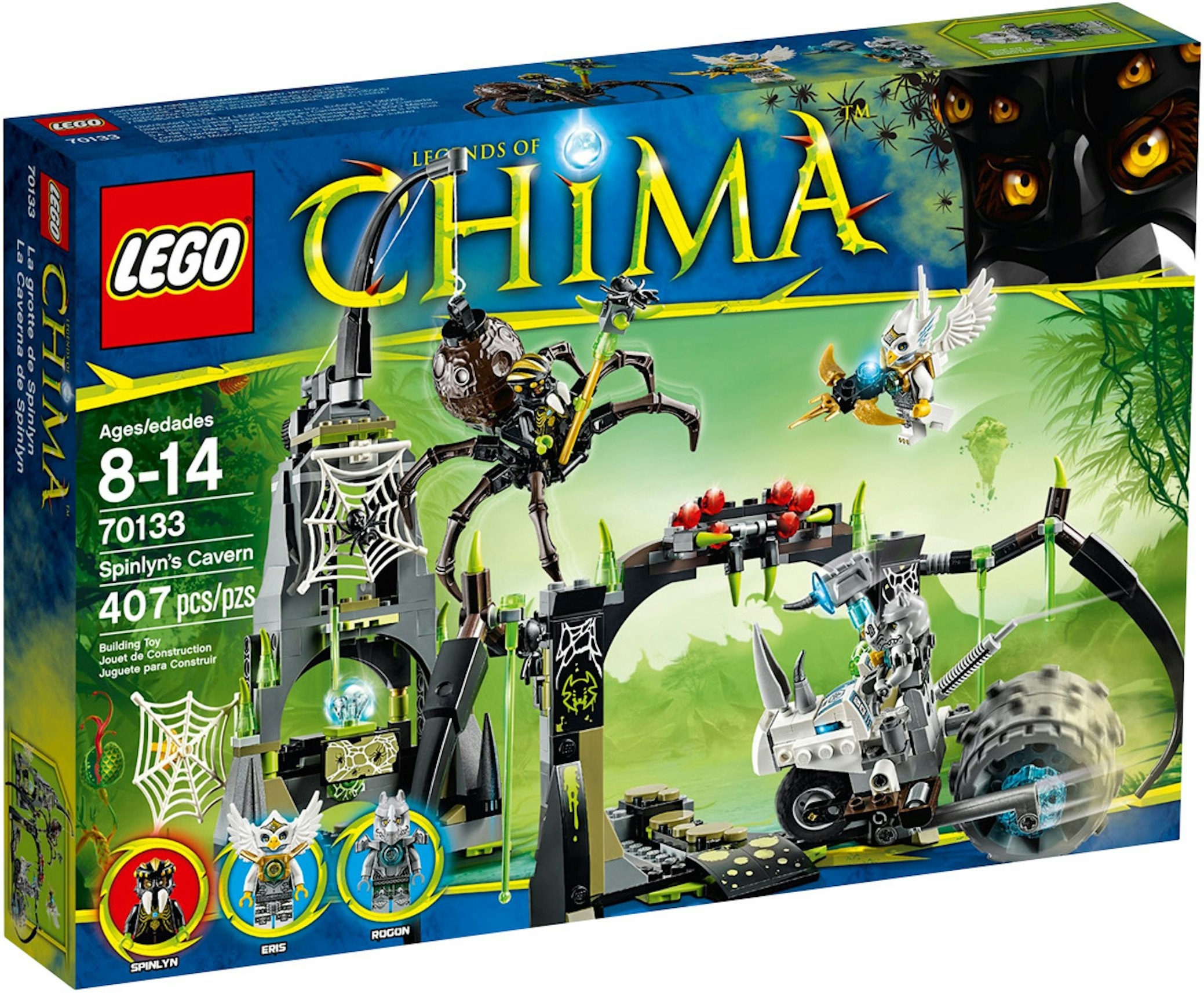 LEGO Legends of Chima Spinlyn's Cavern Set - US
