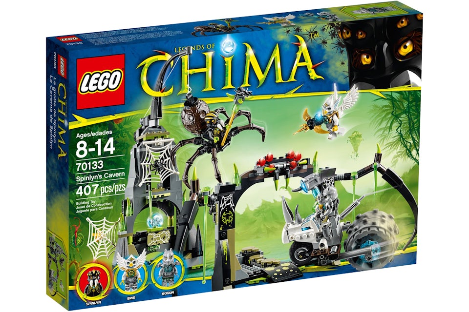 LEGO Legends of Chima Spinlyn's Cavern Set 70133 - US