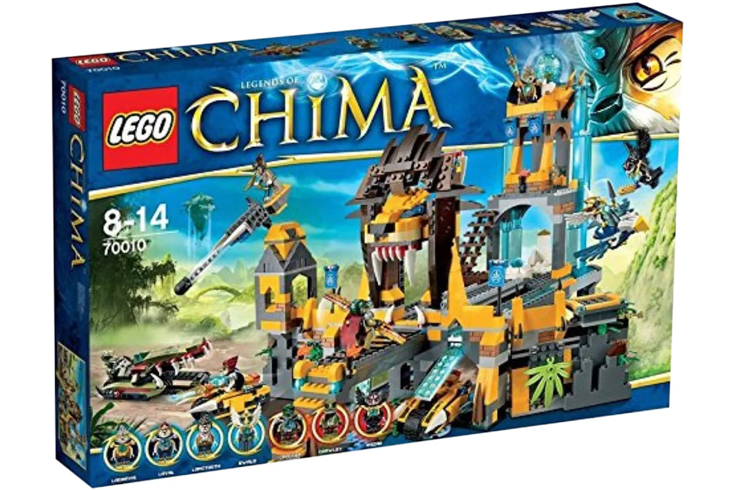 LEGO Legends of Chima The Lion CHI Temple Set 70010 - CN