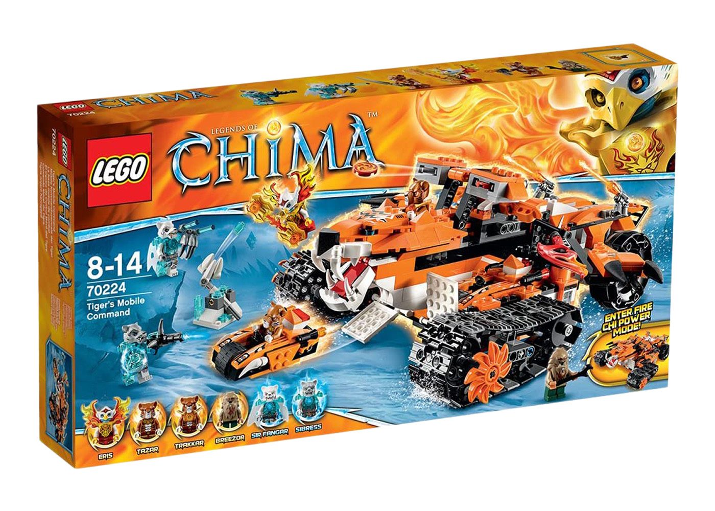 LEGO Legends of Chima Tiger's Mobile Command Set 70224 - US