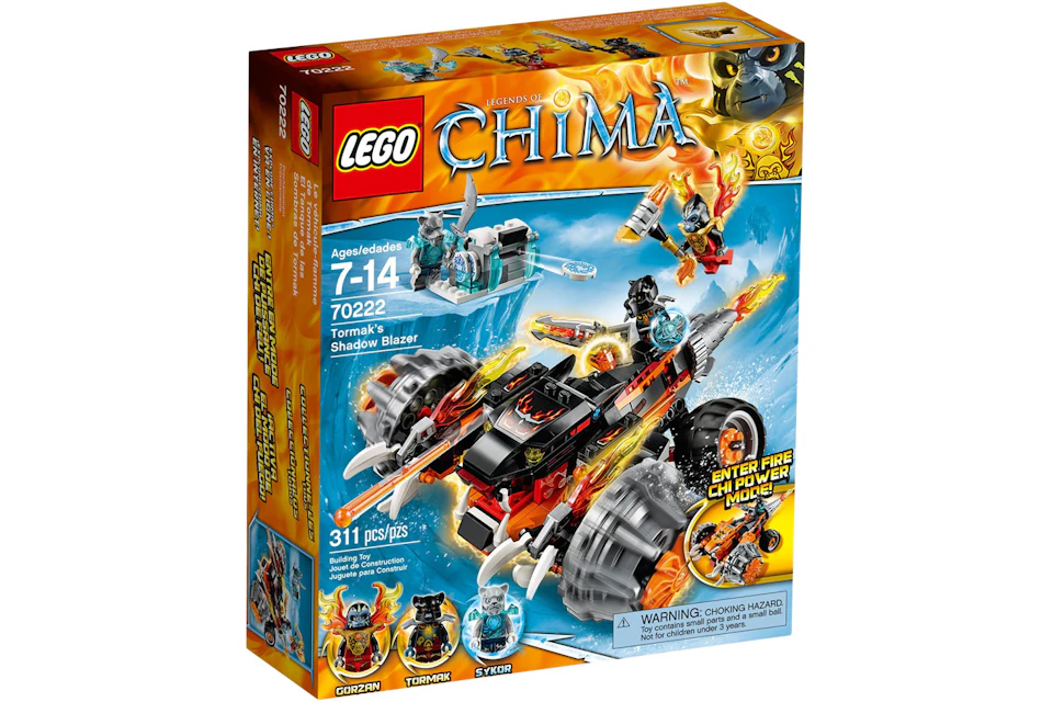 LEGO Legends of Chima Tormak's Shadow Blazer Set 70222