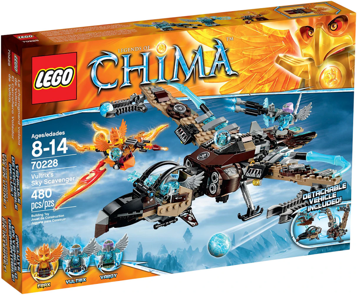 afvisning Mandag sig selv LEGO Legends of Chima Vultrix's Sky Scavenger Set 70228 - US