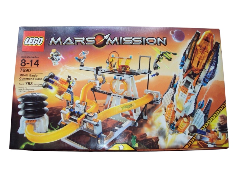 LEGO Mars Mission MB-01 Eagle Command Base Set 7690