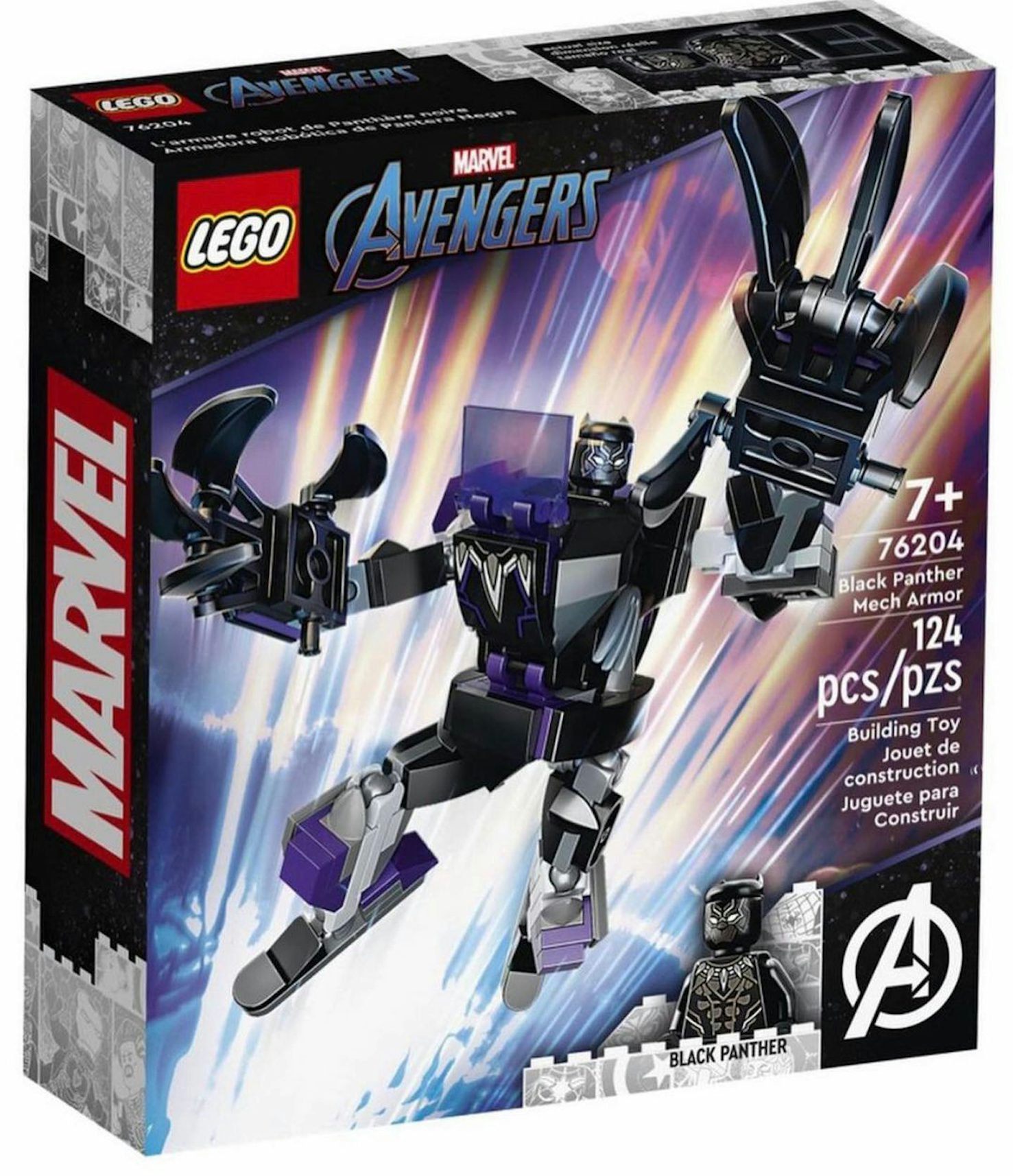 LEGO Marvel Black Panther Mech Armor • Set 76204 • SetDB