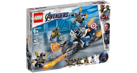 LEGO Marvel Avengers Captain America Outriders Attack Set 76123