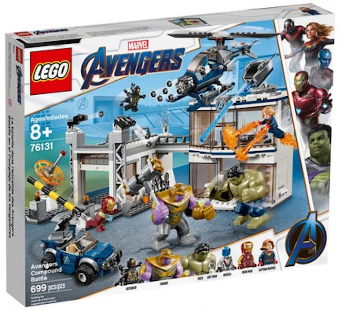 Cuota zapatilla Destino LEGO Marvel Avengers Compound Battle Set 76131 - ES