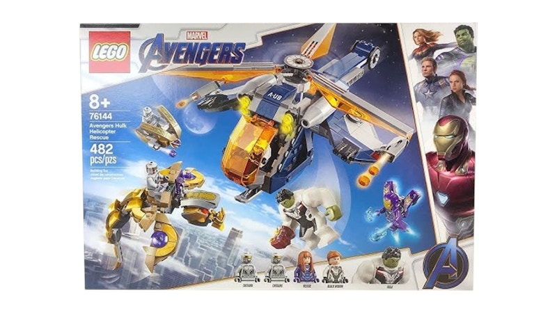 LEGO Marvel Avengers Hulk Helicopter Rescue Set 76144