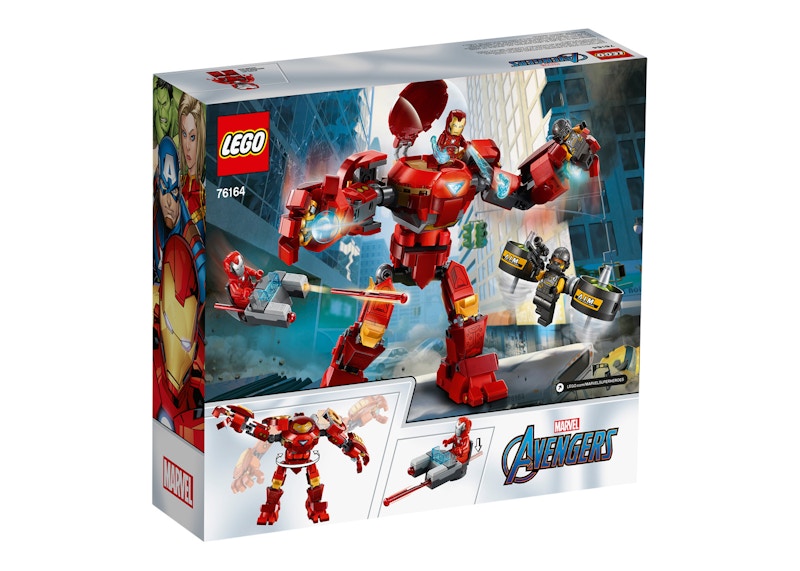 LEGO Marvel Avengers Iron Man Hulkbuster Versus A.I.M. Agent Set