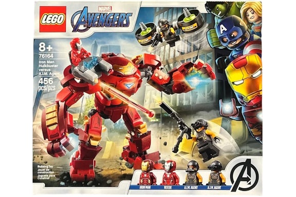 LEGO Marvel Avengers Iron Man Hulkbuster Versus A.I.M. Agent Set 76164