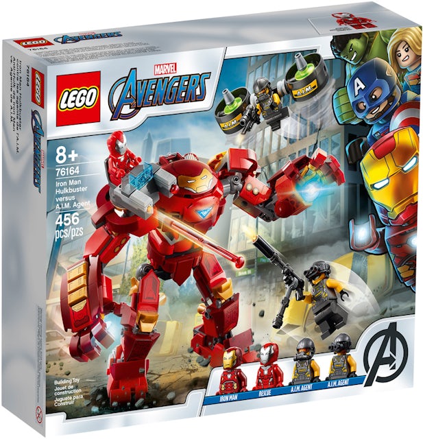 LEGO Marvel Avengers Iron Man Hulkbuster Versus A.I.M. Agent Set