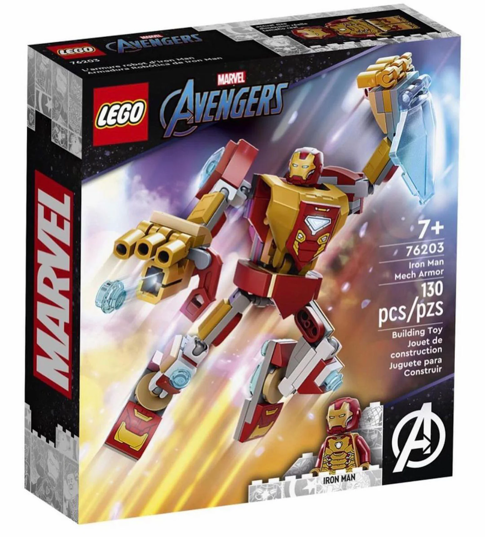 LEGO 76206 Iron Man Figure - LEGO Super Heroes - BricksDirect Condition New.