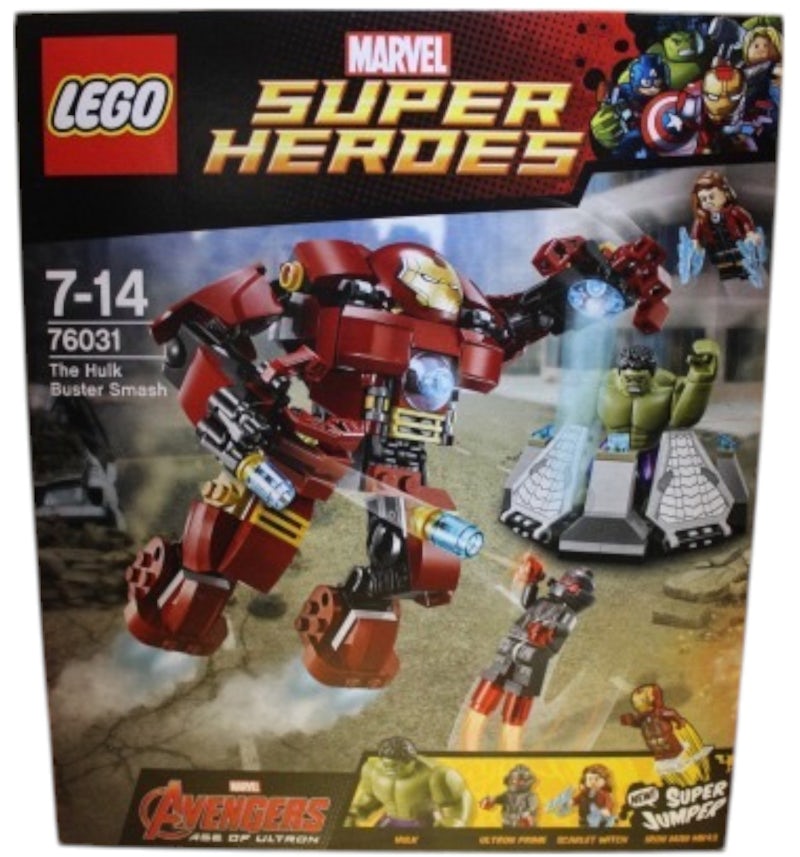 LEGO Marvel Avengers Super Heroes Hulk Buster Smash Set 76031