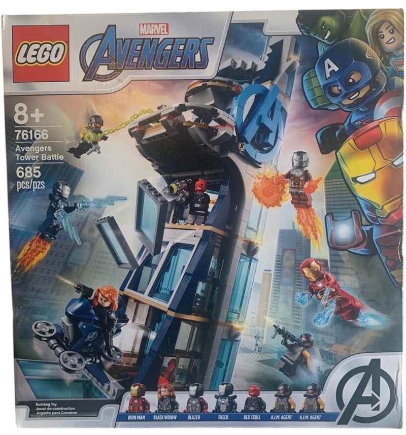 Avengers Tower Immagini Avengers Lego Avengers Tower Battle 76166