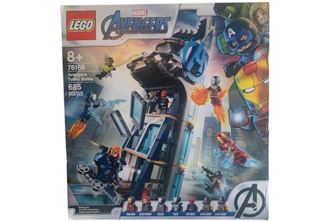 LEGO Marvel Avengers Tower Battle Set 76166 US - Main Image