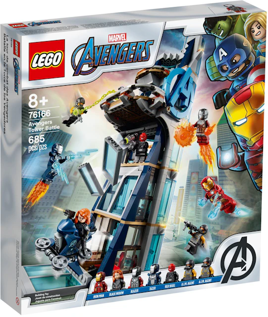 Eerlijk Justitie Genre LEGO Marvel Avengers Tower Battle Set 76166 - US