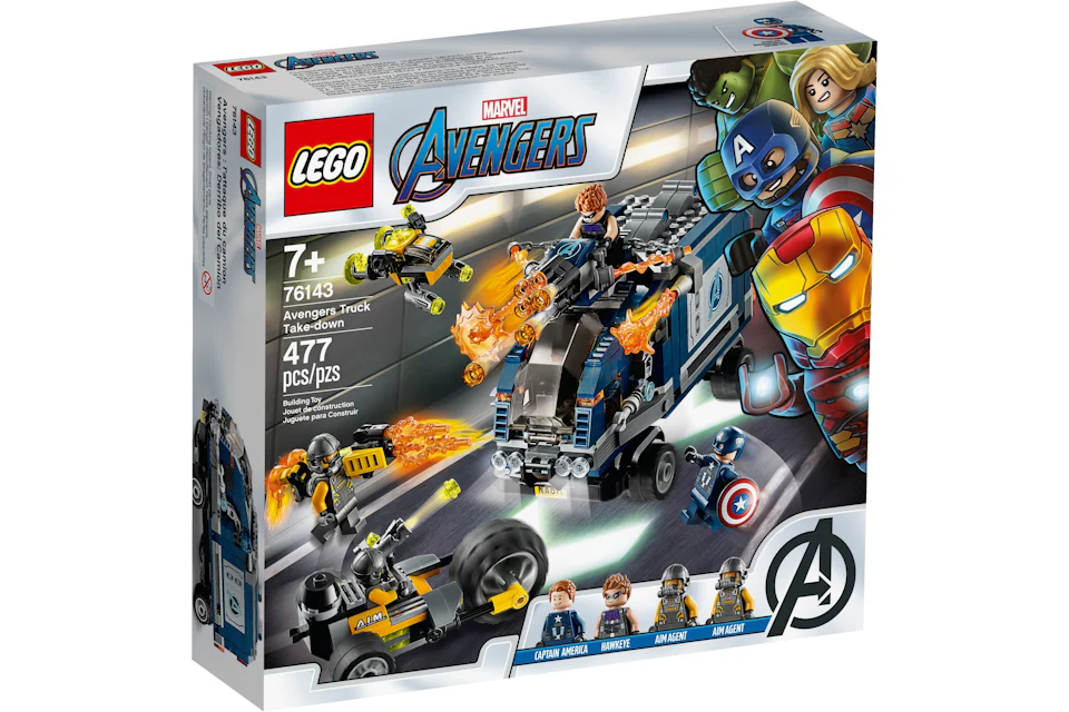 LEGO Marvel Avengers Truck Take-down Set 76143