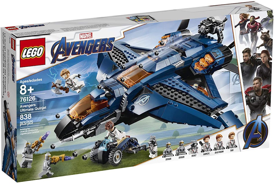 LEGO Marvel Avengers Ultimate Quinjet Set 76126 - US
