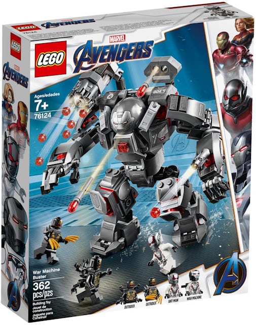 LEGO Marvel Avengers War Machine Buster Set 76124 - US