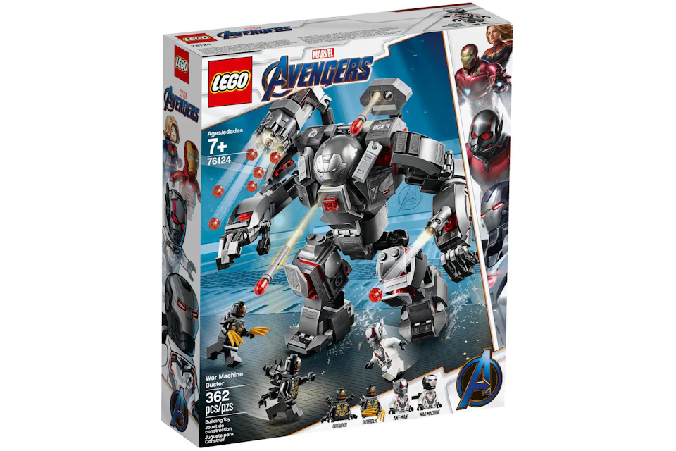 LEGO Marvel Avengers War Machine Buster Set 76124