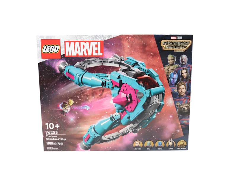 LEGO Marvel Les Gardiens de la Galaxie Volume 3 Le nouveau vaisseau des  Gardiens 76255 de la Collection - FR, image size:1400x1000