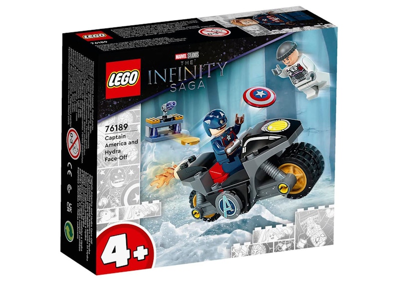 LEGO Marvel Infinity Saga Captain America and Hydra Face Off Set