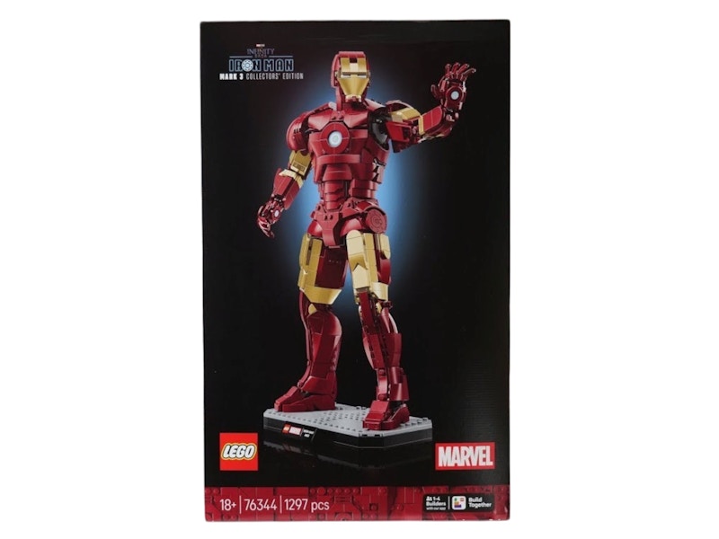 LEGO Marvel Iron Man Mark 3 Collector's Edition Set 76344