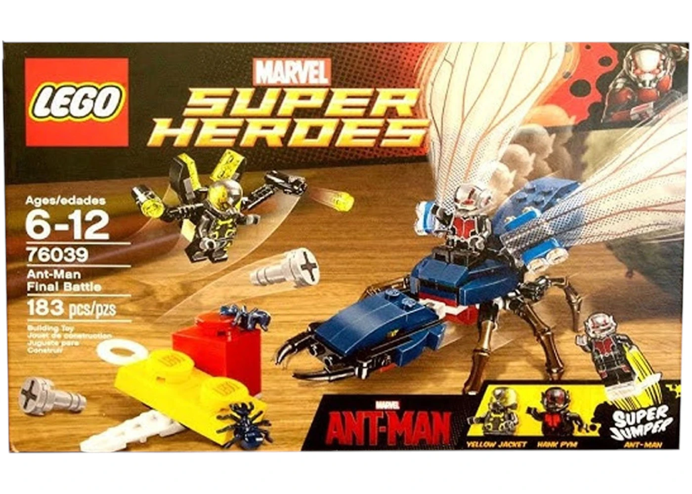 LEGO Marvel Marvel Super Heroes Ant-Man Final Battle Set 76039 US