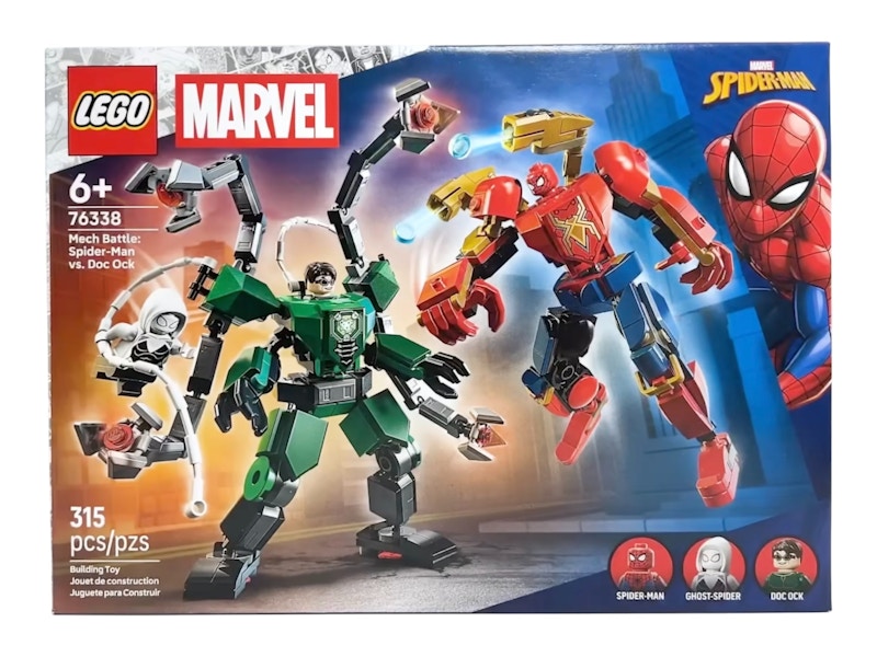 LEGO Marvel Mech Battle: SpiderMan vs. Doc Ock Set 76338