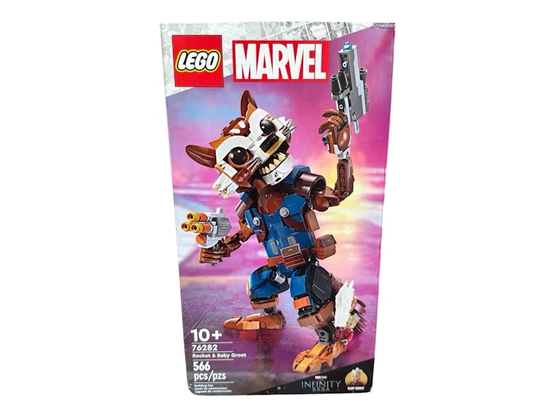 Set LEGO Marvel Rocket & Baby Groot 76282