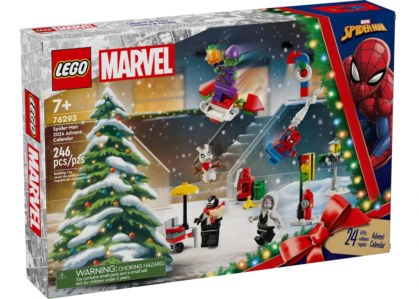 LEGO Marvel SpiderMan Advent Calendar 2025 Set 76293 US