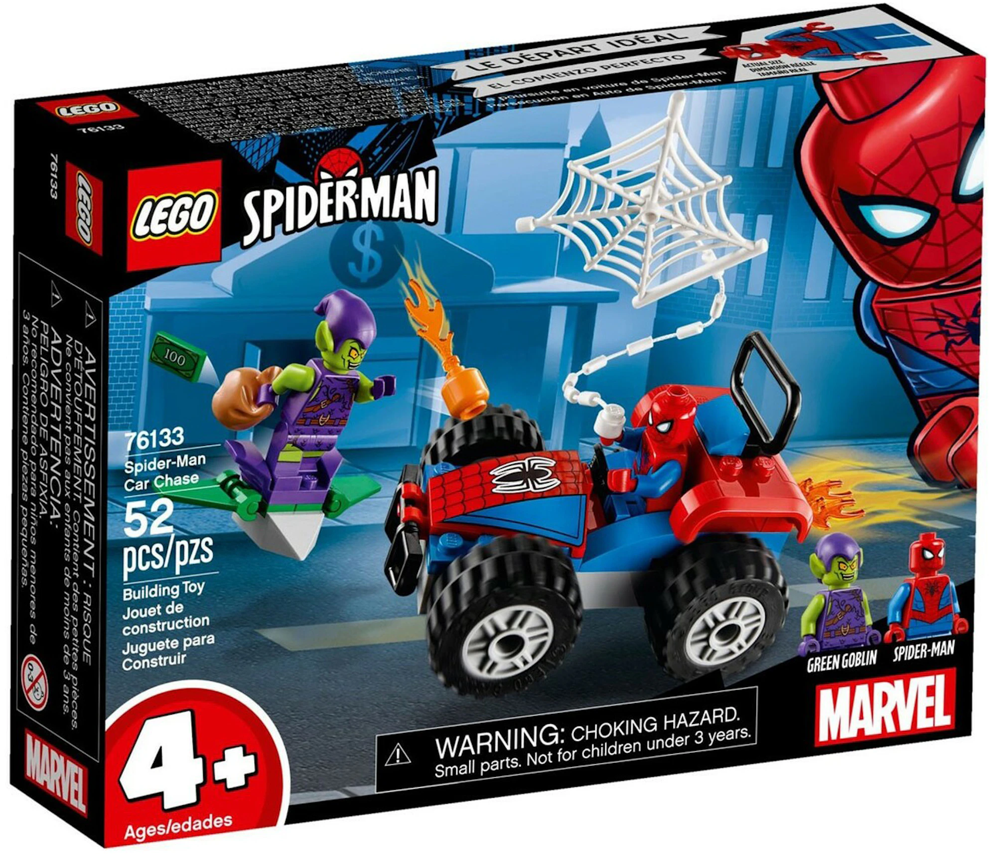 LEGO Marvel Spider-Man Car Chase Set 76133 - US