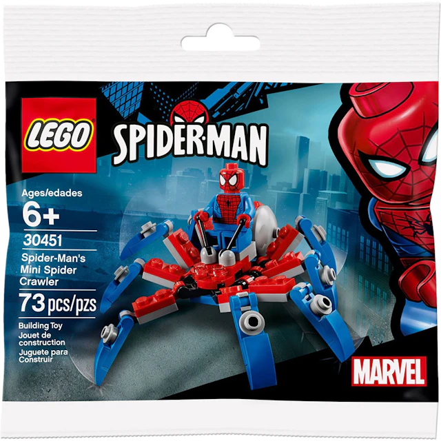 LEGO Marvel Spider-Man Far From Home Spider-Man's Mini Spider Crawler Set 30451 -