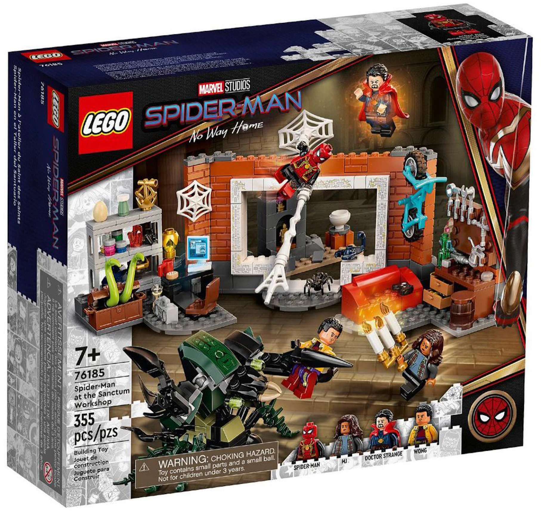 LEGO Marvel Spider-Man No Way Home Spider-Man At The Sanctum Workshop Set  76185 - FW21 - ES