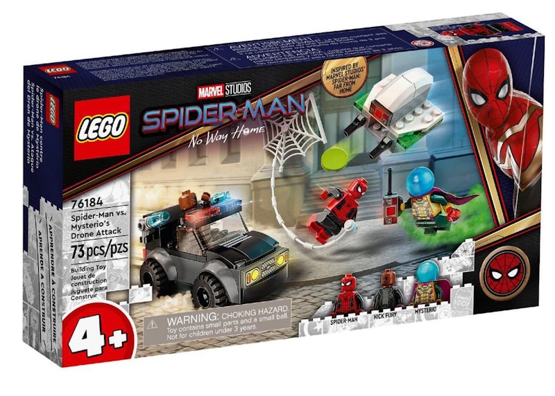 Spider man far from home sales lego figure